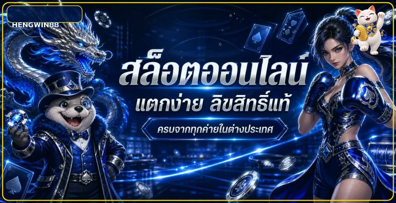 ภาพประกอบ สล็อตออนไลน์ HENGWIN88